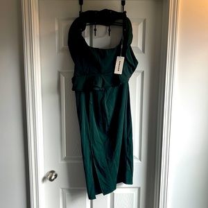 Womens - Ecowish Green Dress, Size XL